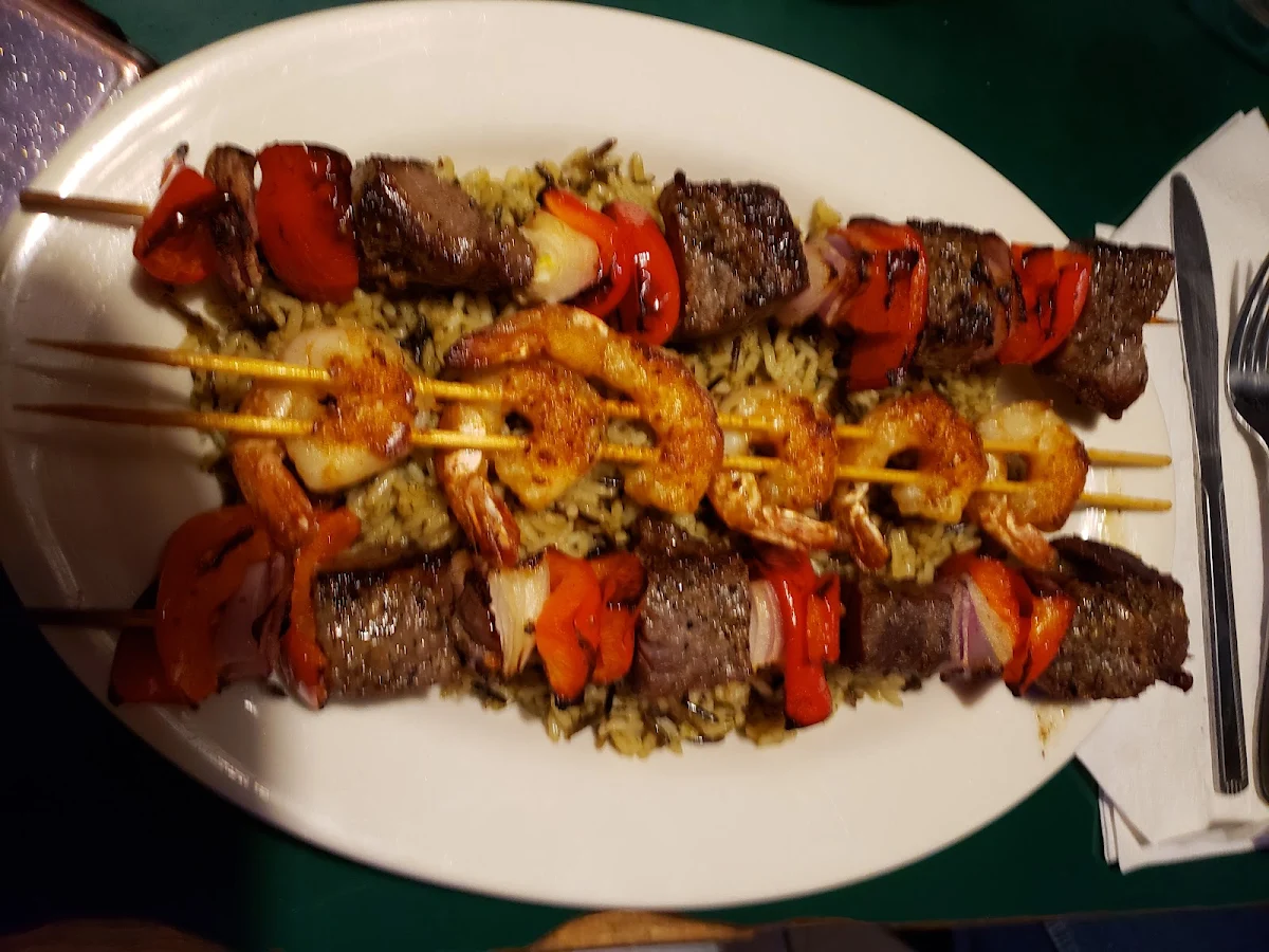 Steak & Shrimp Kabobs