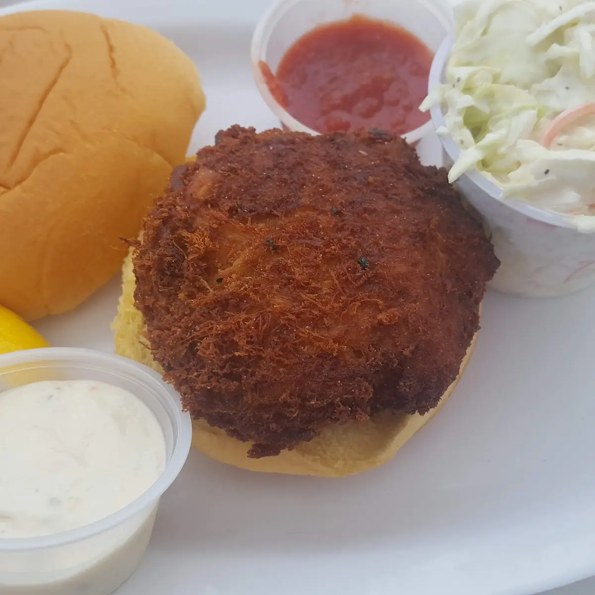 Crab Cake Sandwich