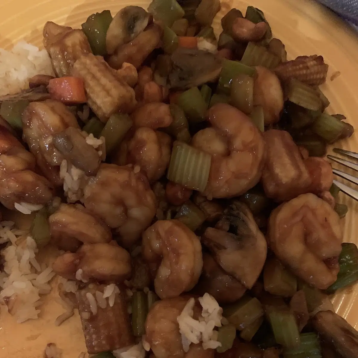 Beef or Shrimp with Garlic Sauce
