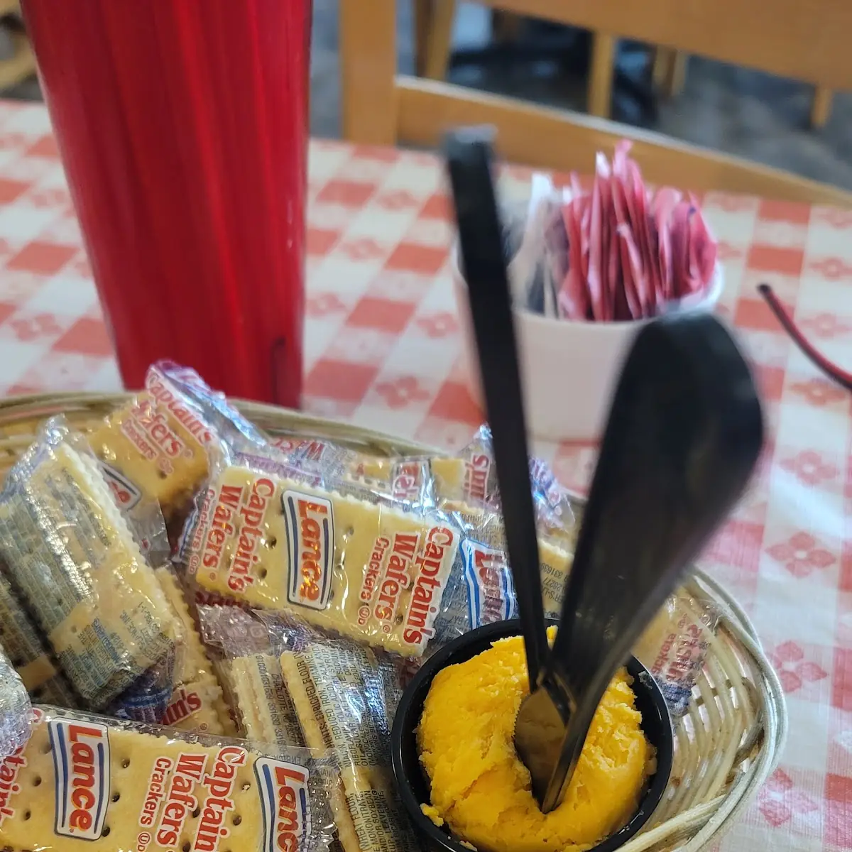 Cheese Spread with Crackers