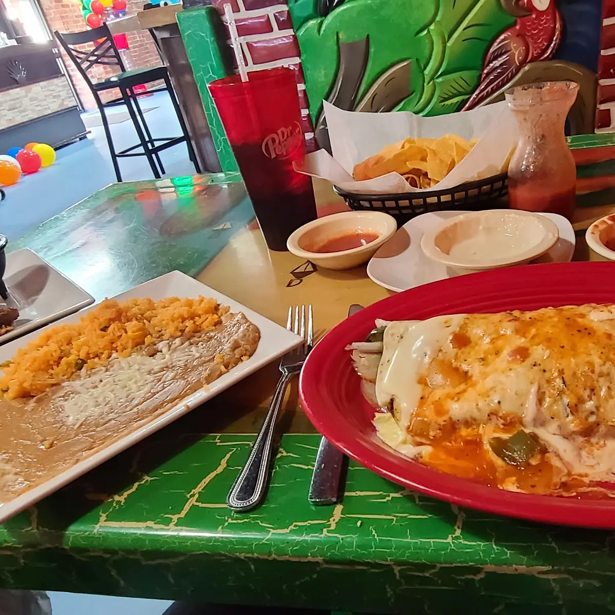 Enchilada Burrito & Chile Relleno