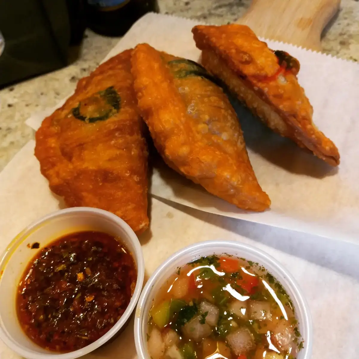 Short Rib and Cuban Empanadas