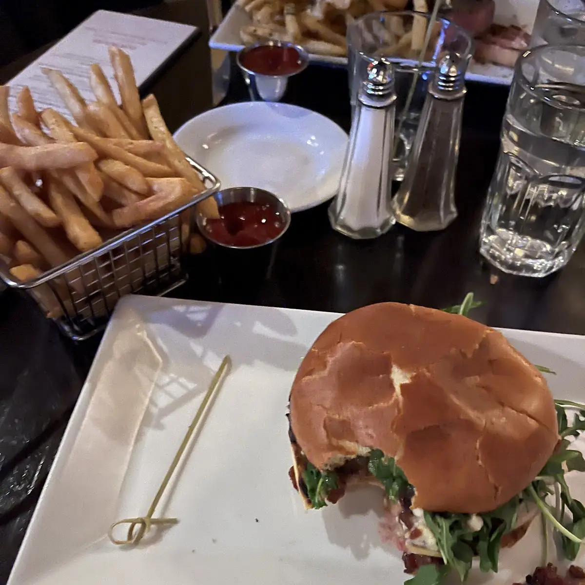 Brie and Bacon Jam Burger