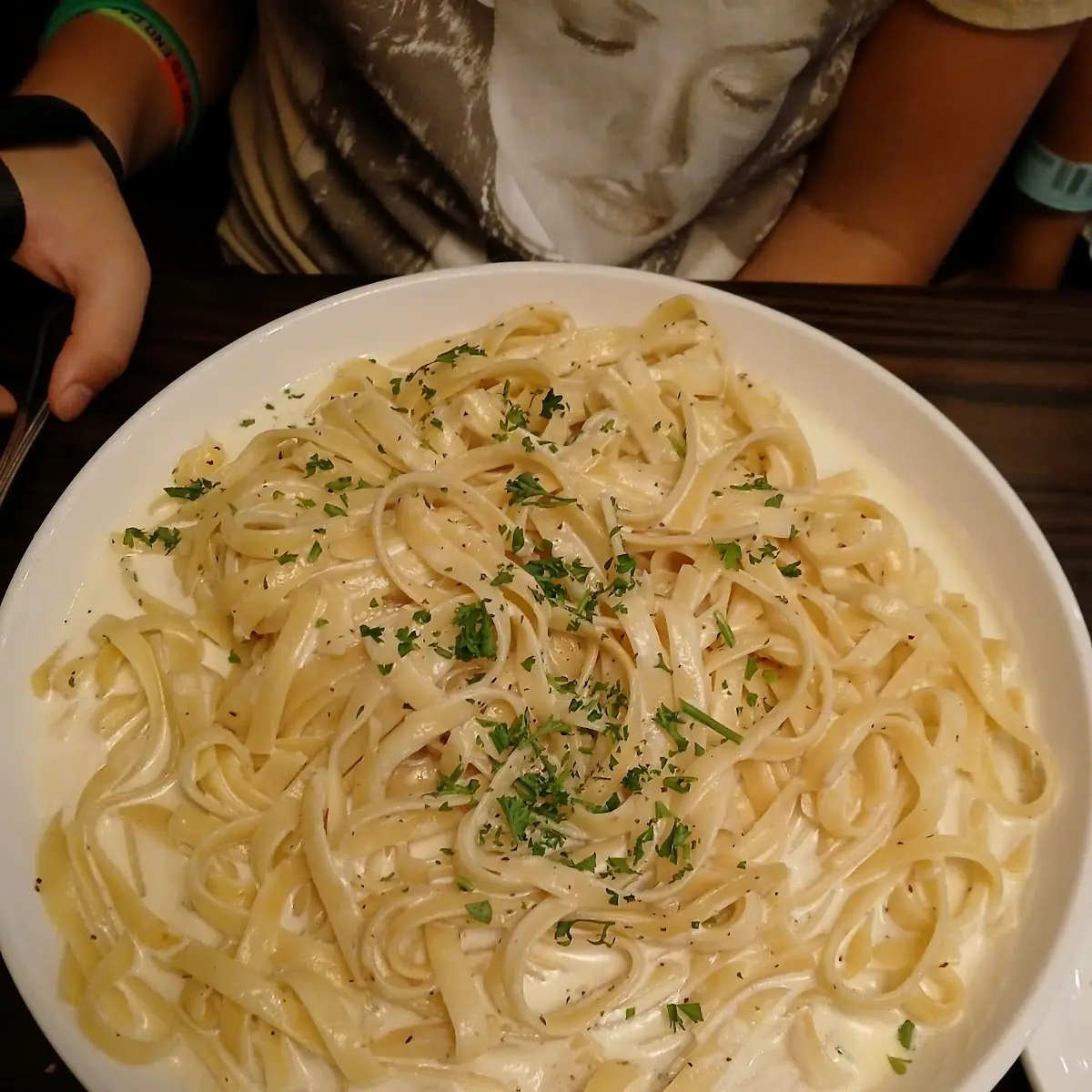 Fettuccini Alfredo Pasta