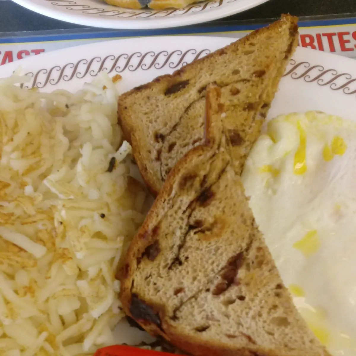 Steamed Hash Browns