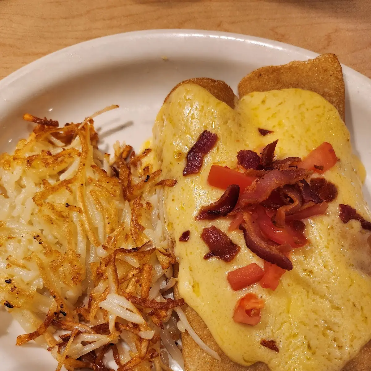 Spinach Omelette