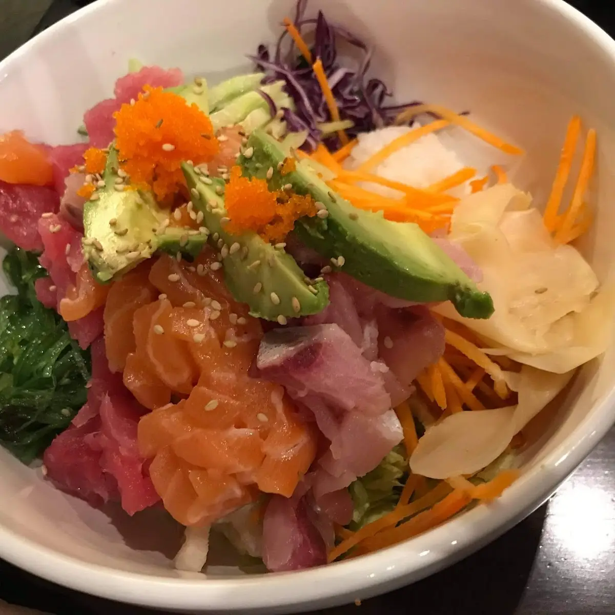 Tuna Sashimi Salad