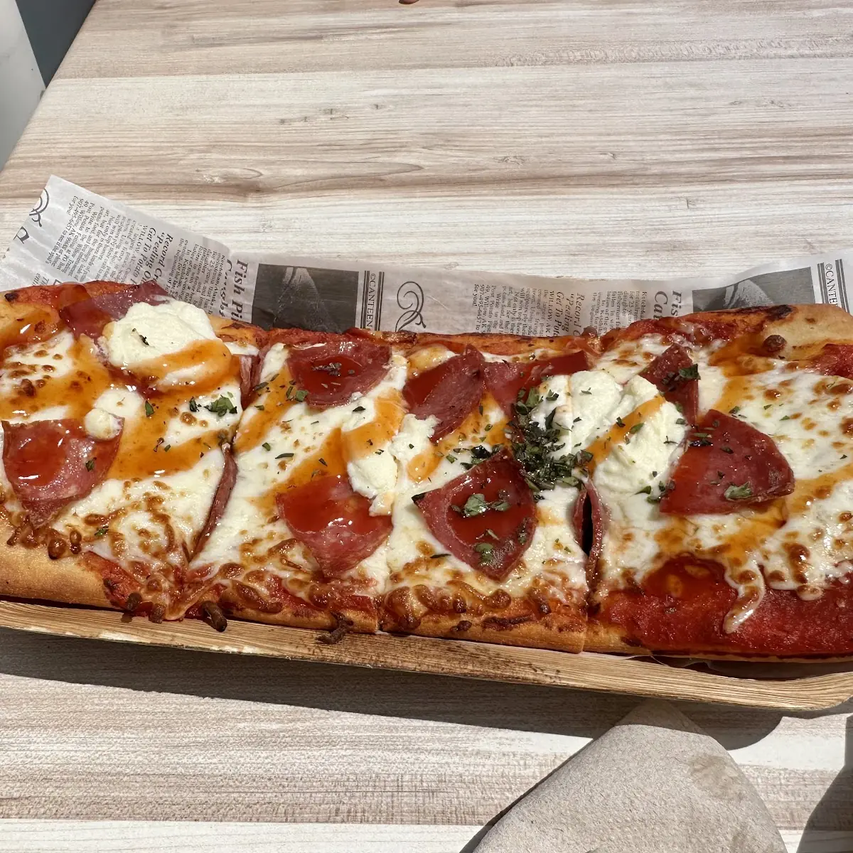 Artisan Salami Pizza