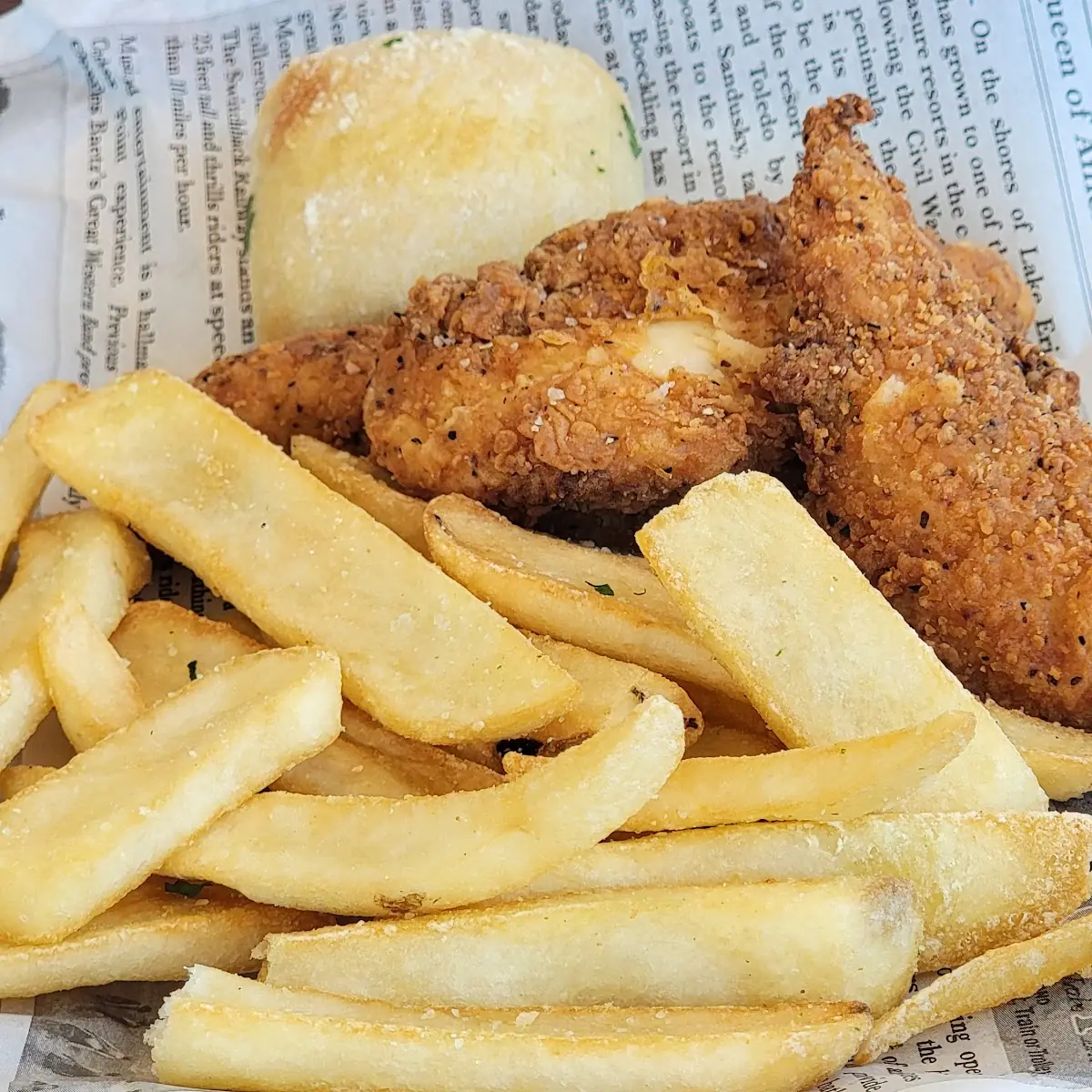 Chicken Tenders and Fries