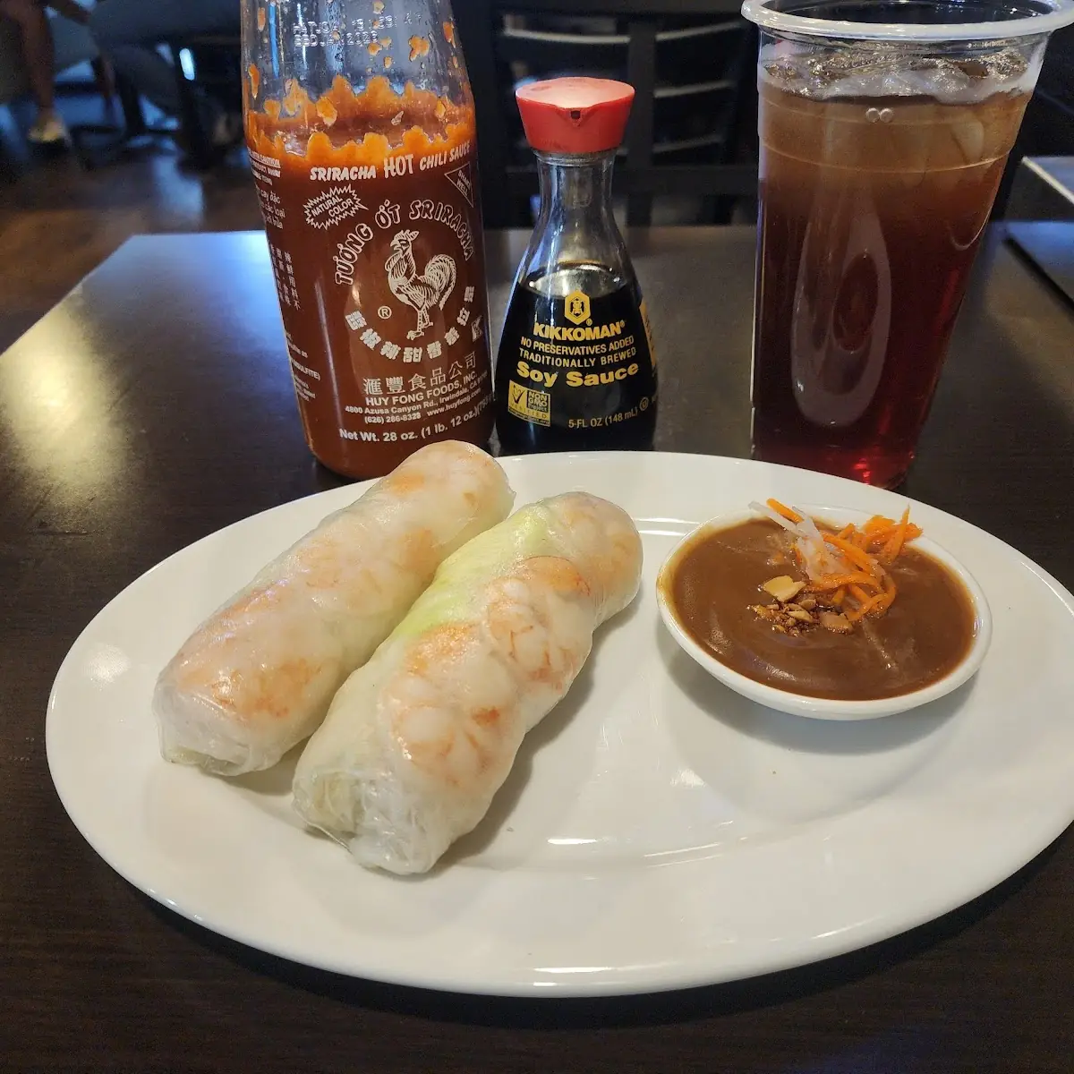 Shrimp Spring Roll 2 Pieces Goi Cuon Tom