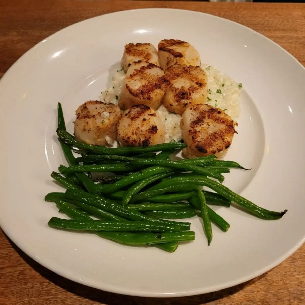 Caramelized Grilled Sea Scallops