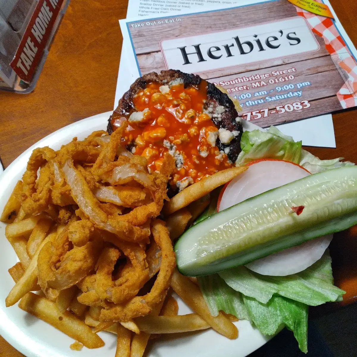 Blue Cheese Burgar