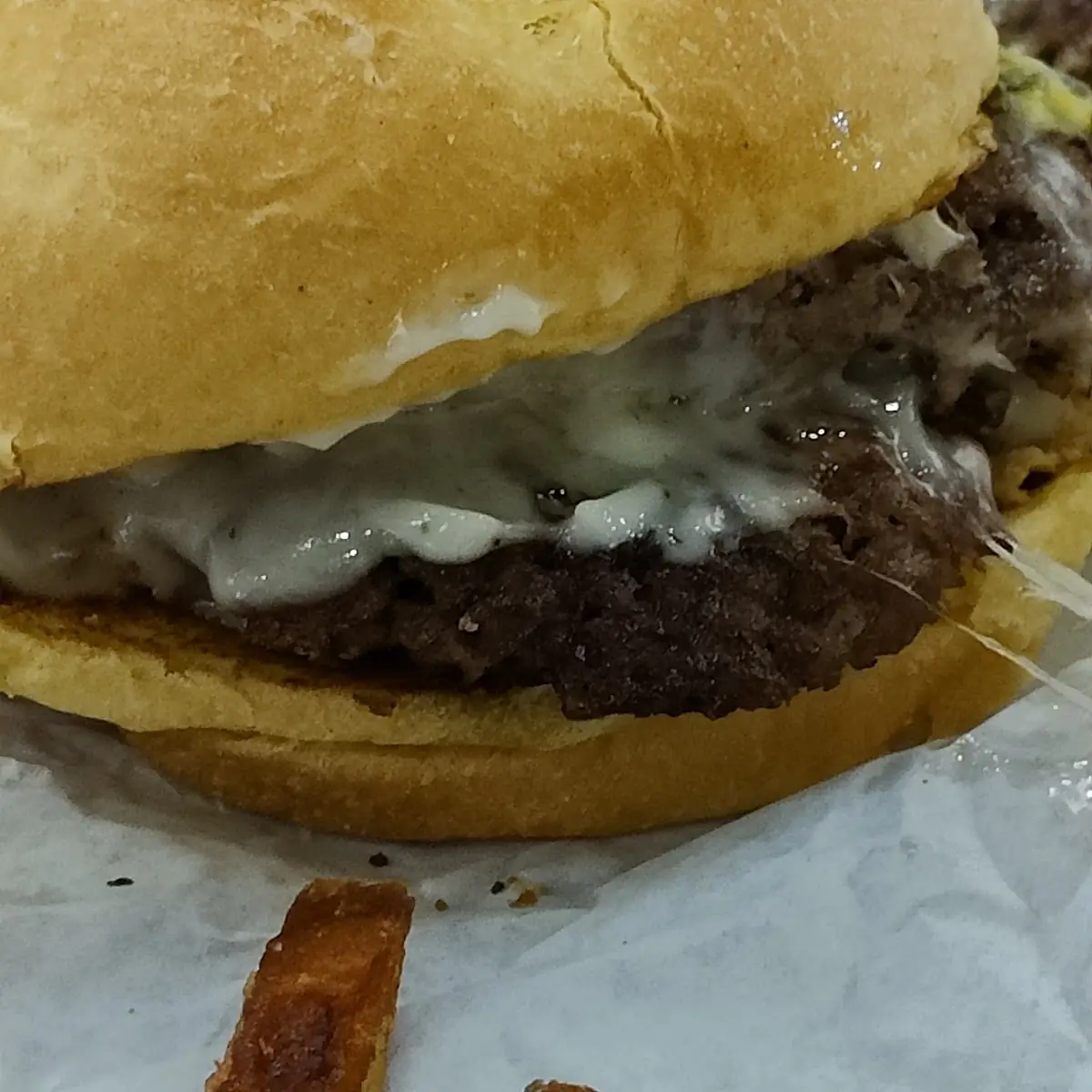 Truffle Mushroom Swiss Burger