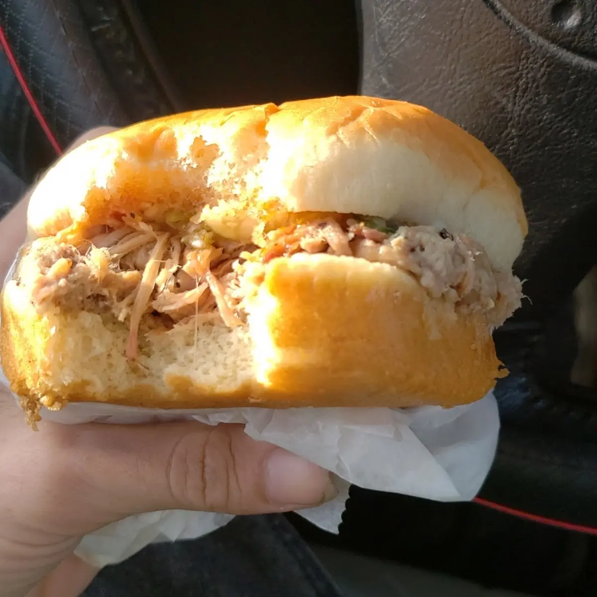 BBQ Sandwich Chip and Drink