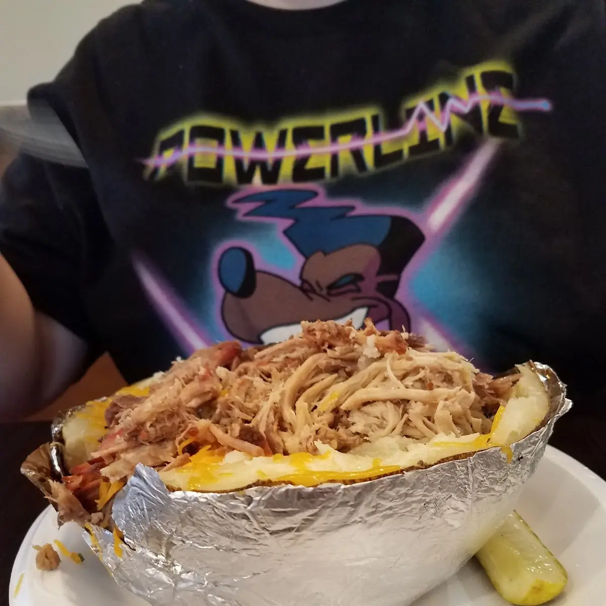 Big BBO Baked Potato