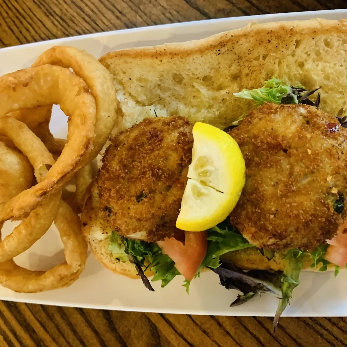 Crab Cake Sandwich