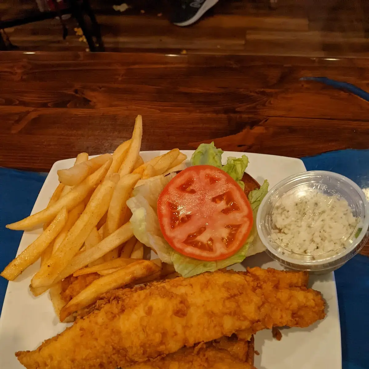 Flounder Sandwich