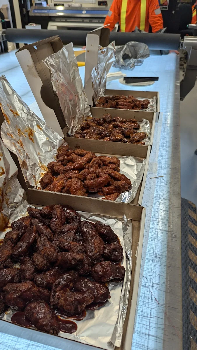 108 Chicken Wings and Different Flavors