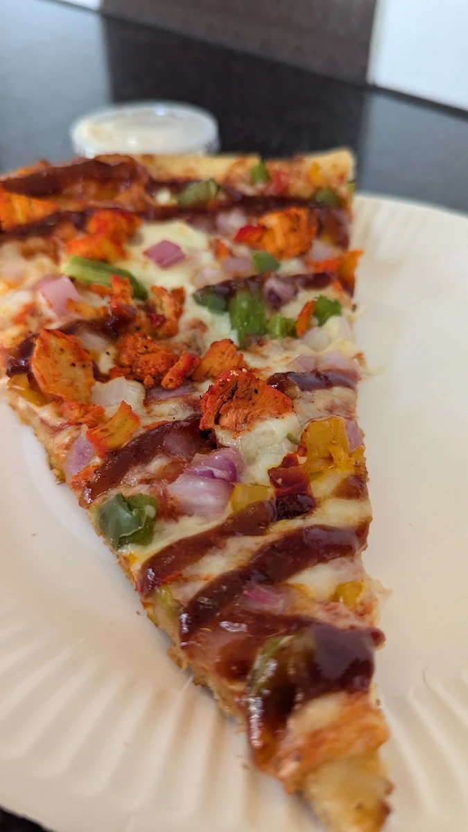 BBQ Pizza Slice