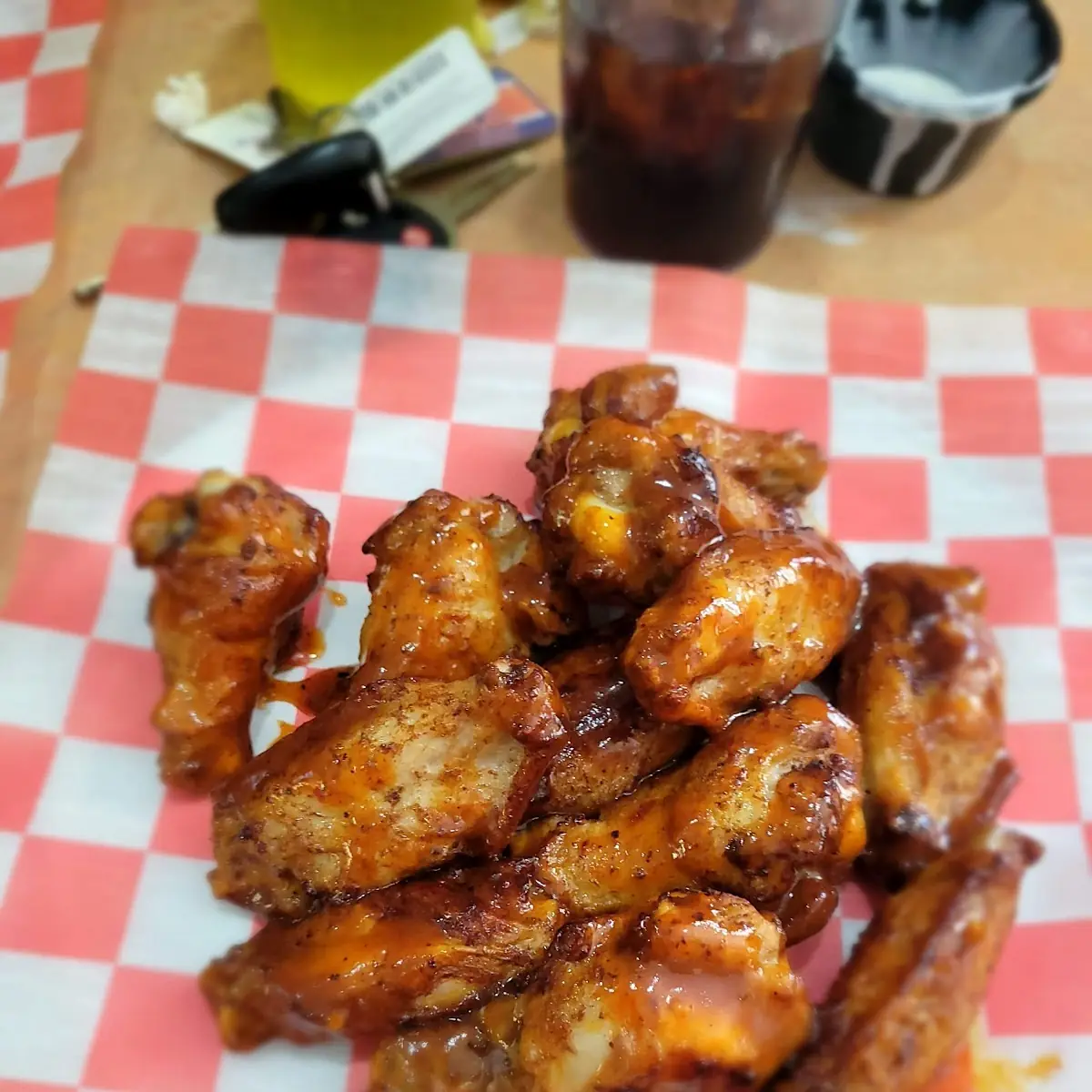 Traditional Breaded Bone-In BBQ Wings