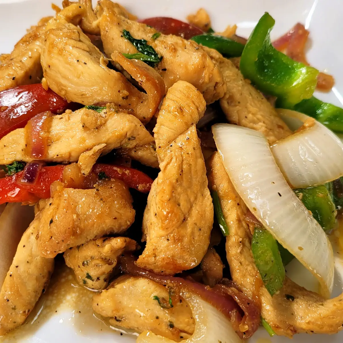 Sauteed Chicken Strips Pechuga Salteada