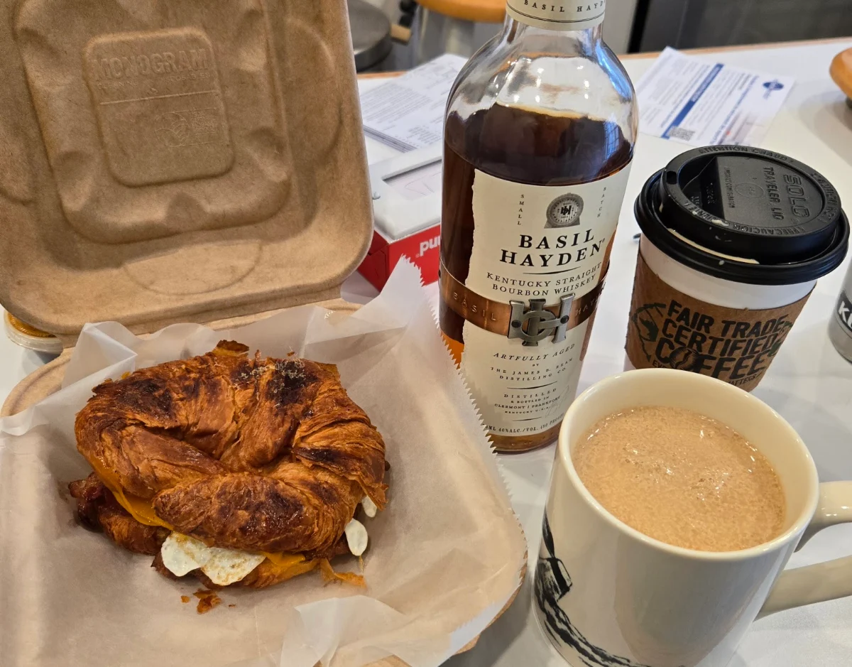 Breakfast Croissant Sandwich