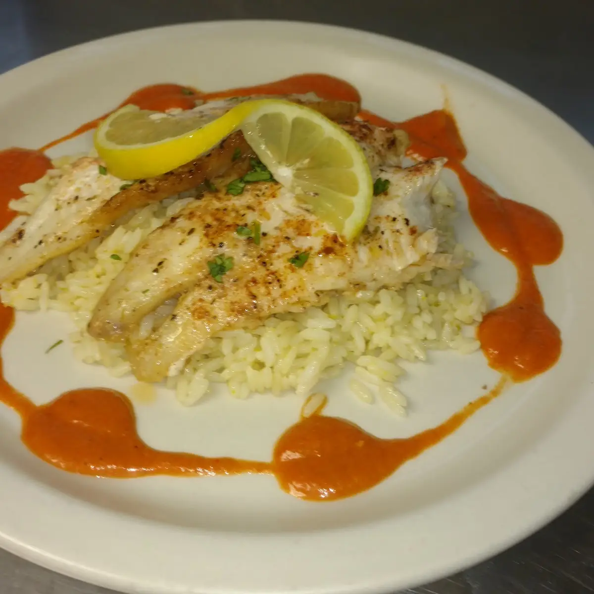 Citrus Rice and Roasted Red Pepper