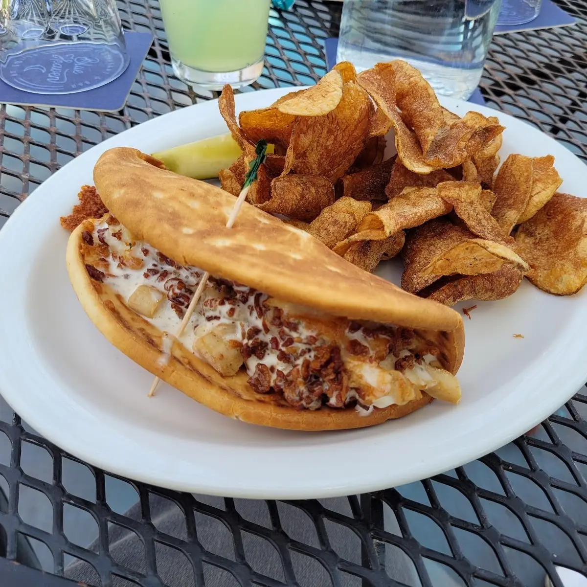 Chicken Bacon Ranch Pita