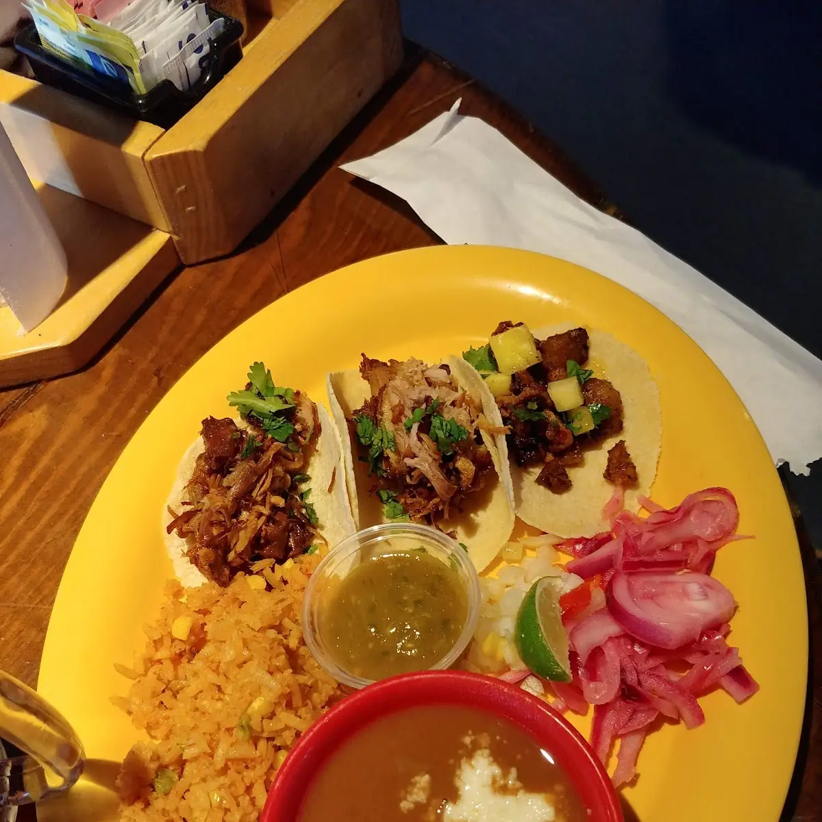 Carnitas Taco Plate