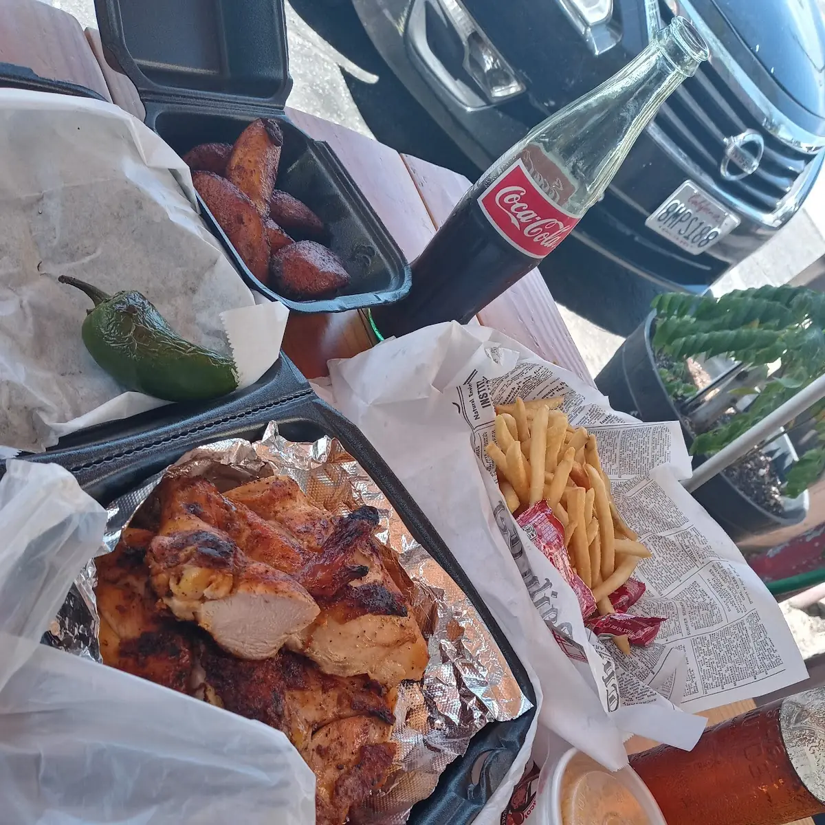 Charbroiled Chicken Combo