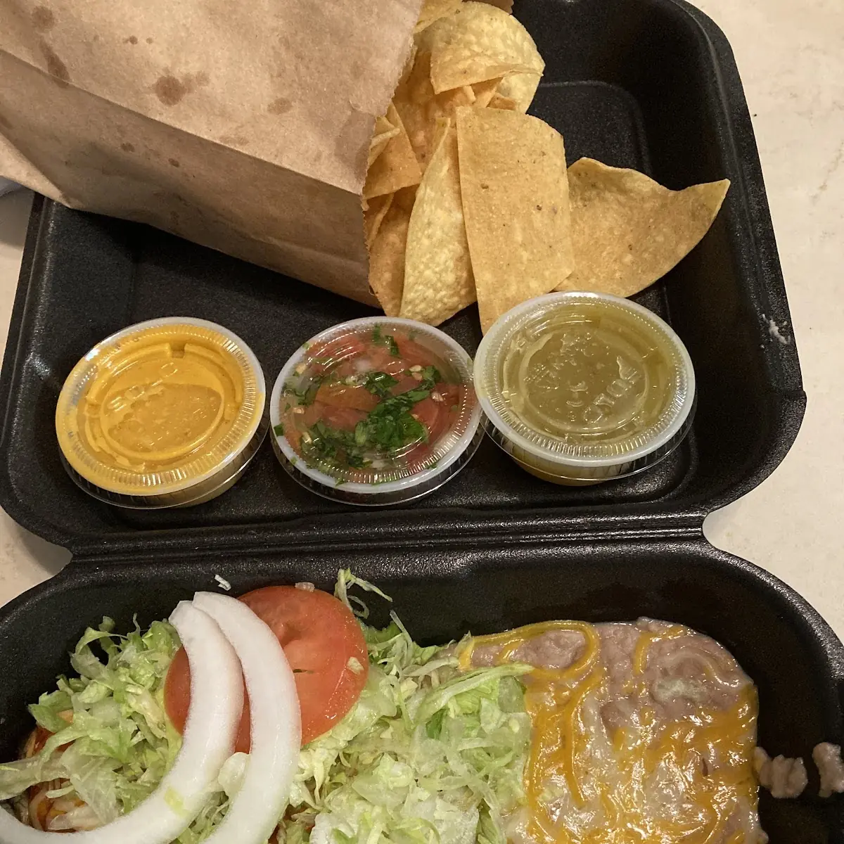 Combo 5 - Beef Taco & chz Enchi