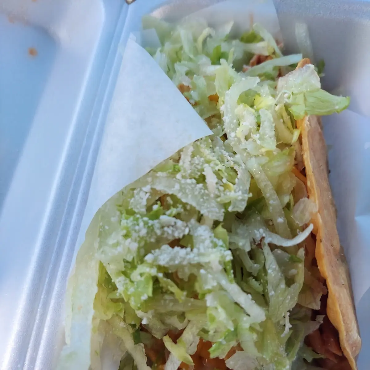 Shredded Chicken Crispy Tacos