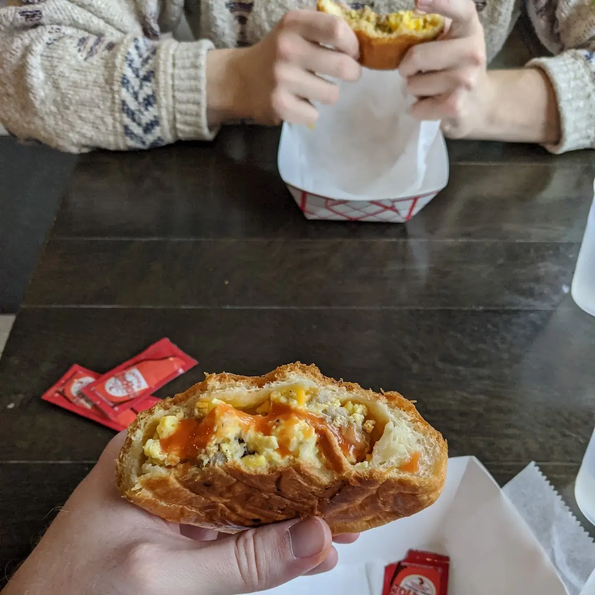 Sausage Egg and Cheese Kolache