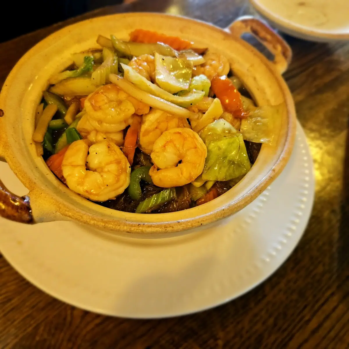 Clay Pot Shrimp