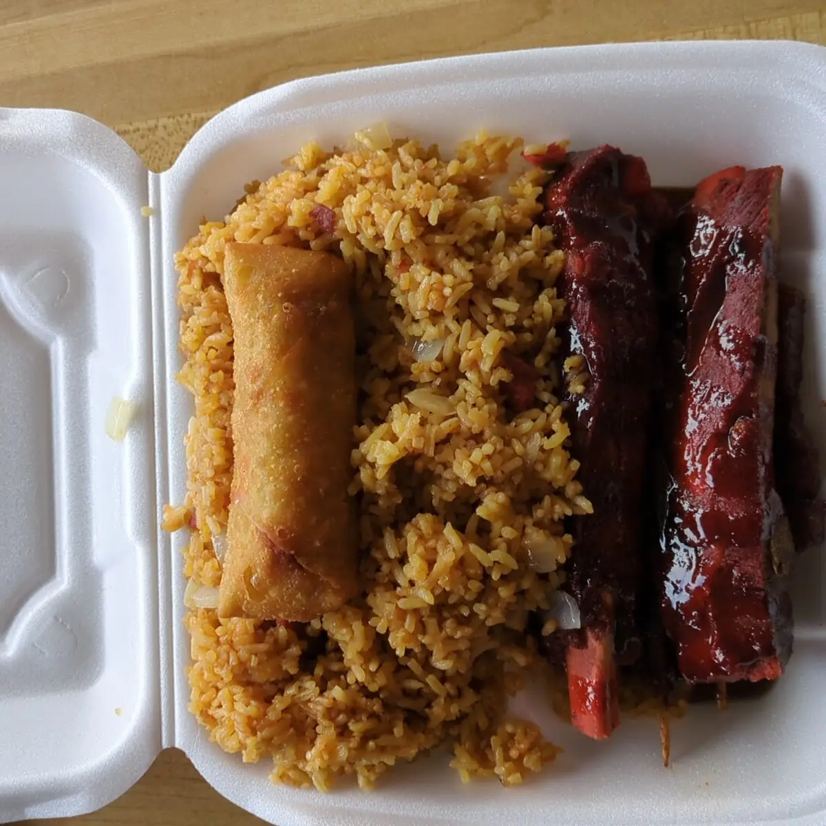 BBQ Ribs and Teriyaki Beef