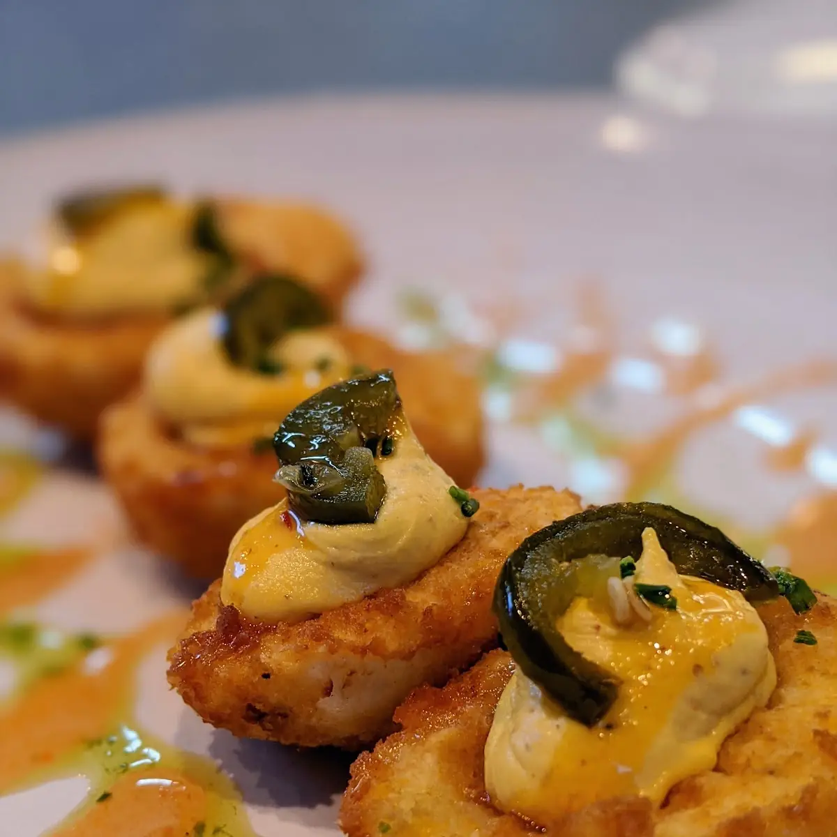 Nashville Hot Deviled Eggs