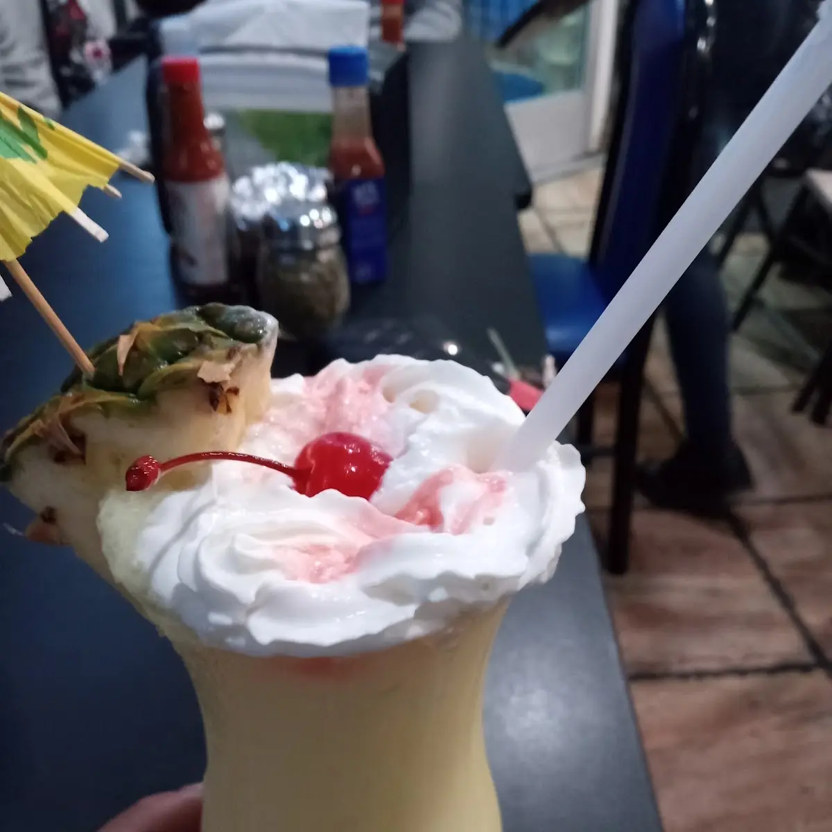 Piña Colada Sin Alcohol Piña Colada Without Alcohol
