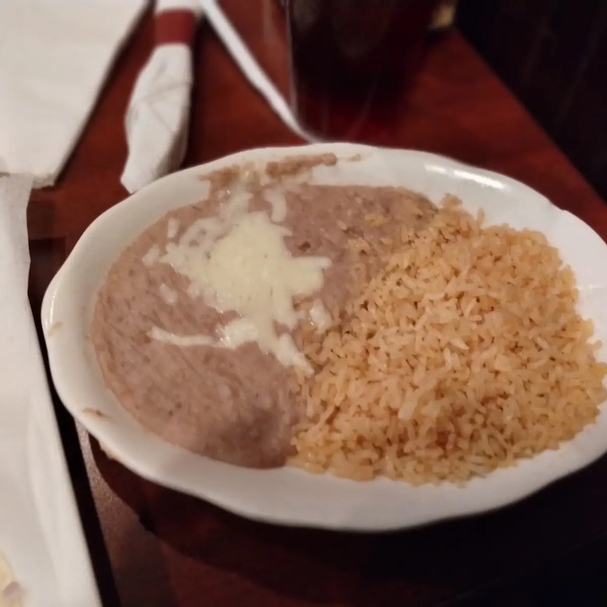 Refried Beans and Rice