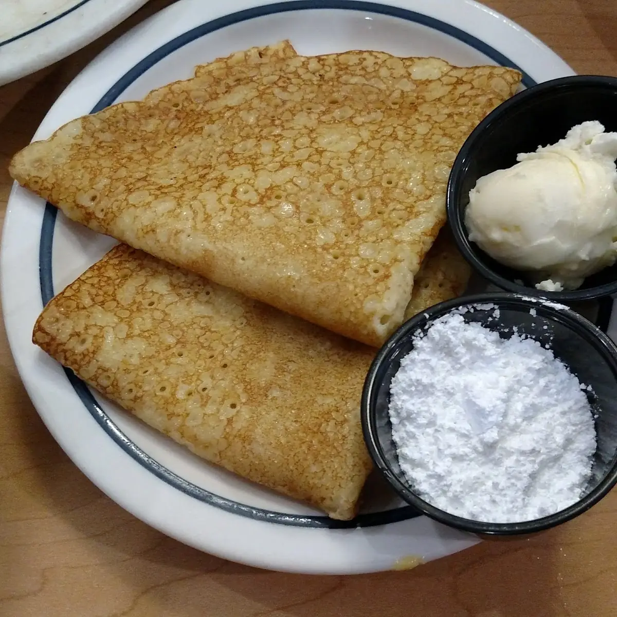 Sweet Cream Cheese Crepes