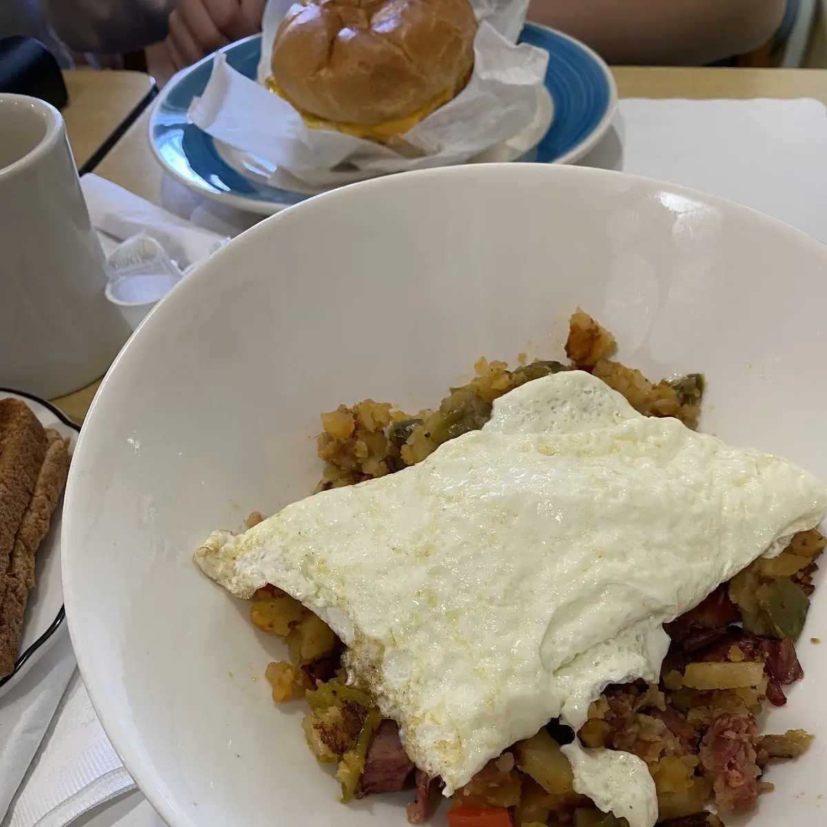 Corn Beef Hash & Eggs