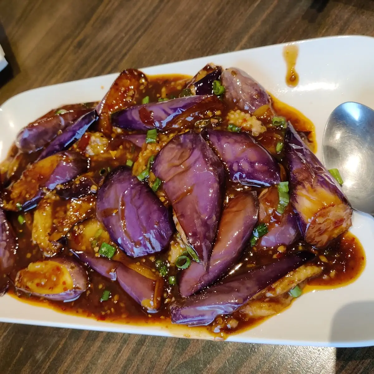 Eggplant in Garlic Sauce