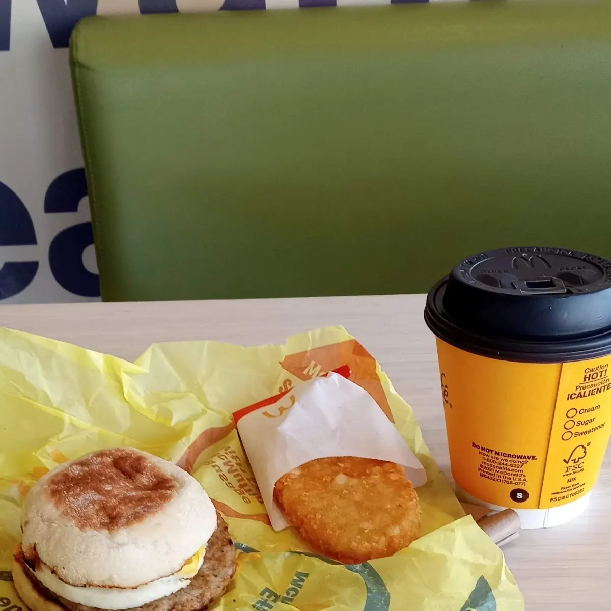 Spicy Saja Mcmuffin with Egg