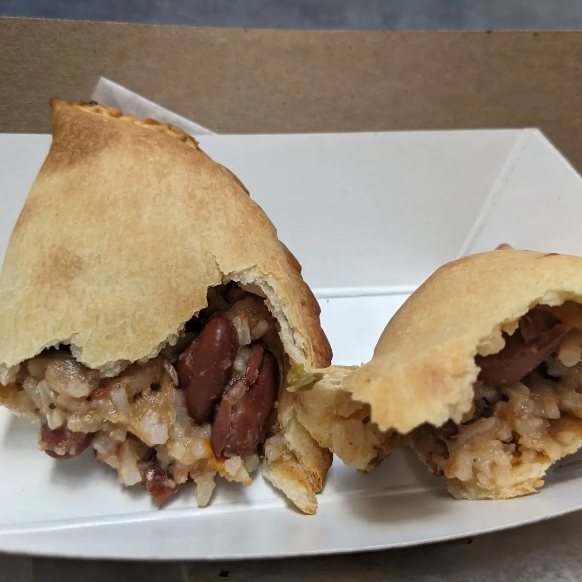 Vegan Red Beans and Rice Empanadas