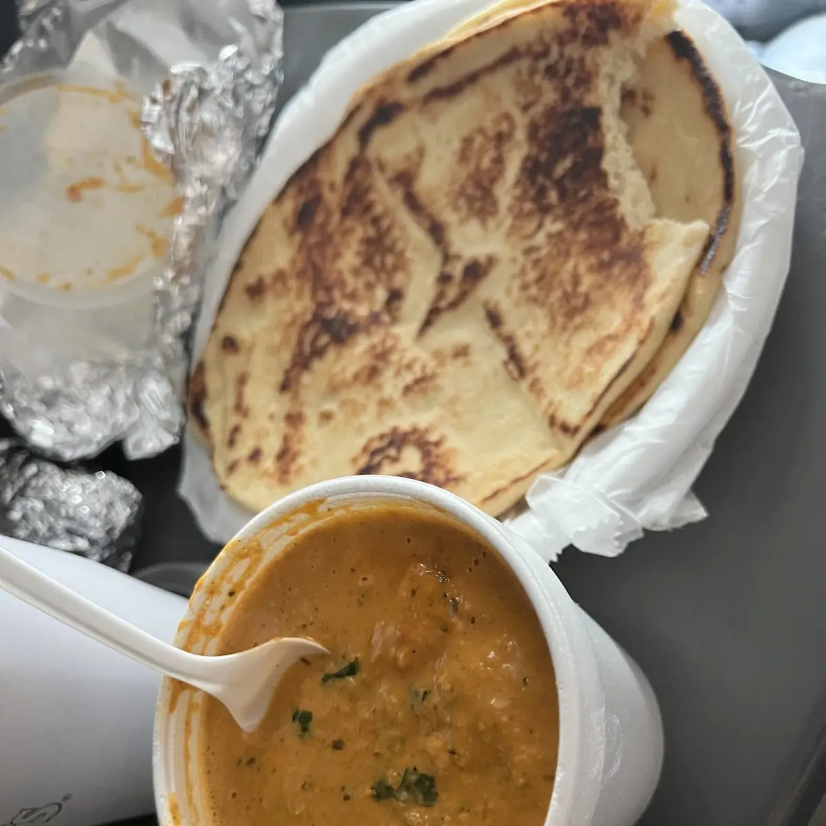 Butter Chicken Naan