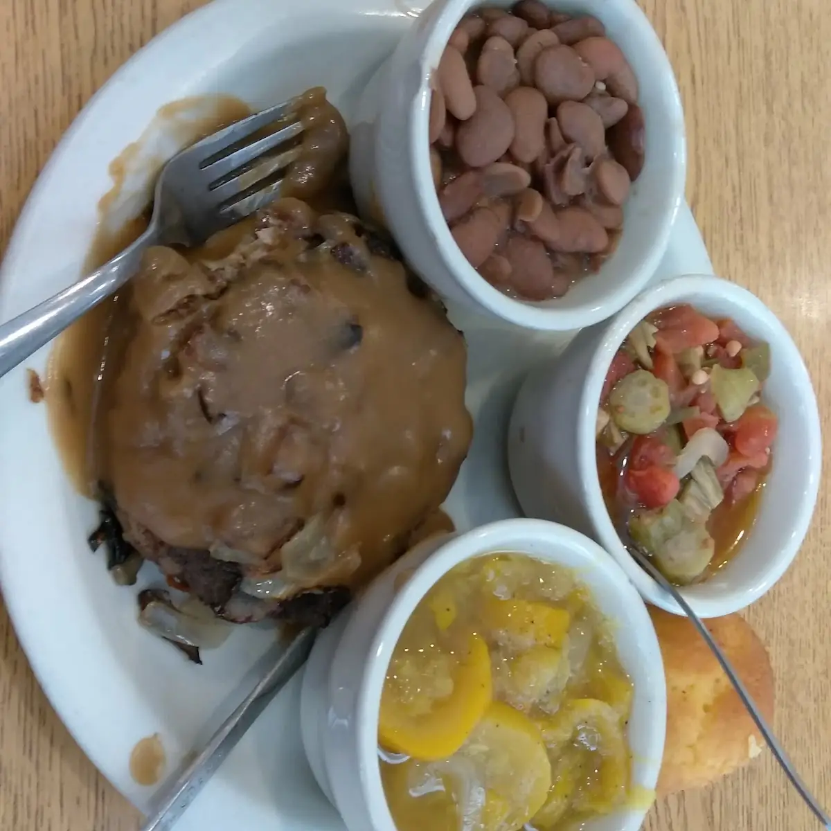 Hamburger Steak w Gravy