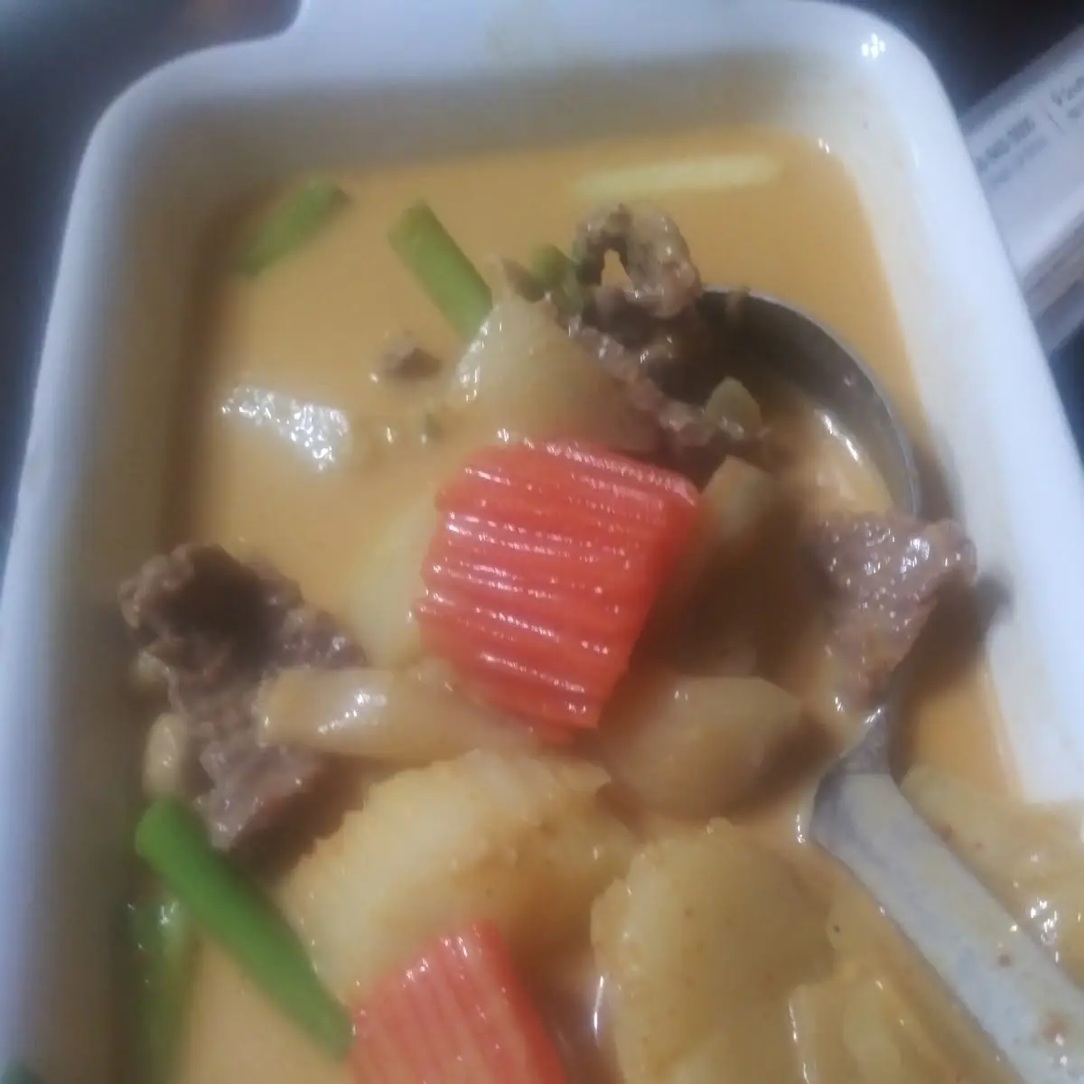 Yellow Curry Beef