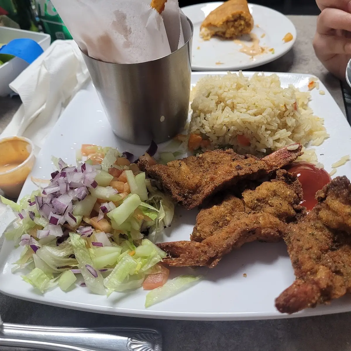 Camarones Empanizados