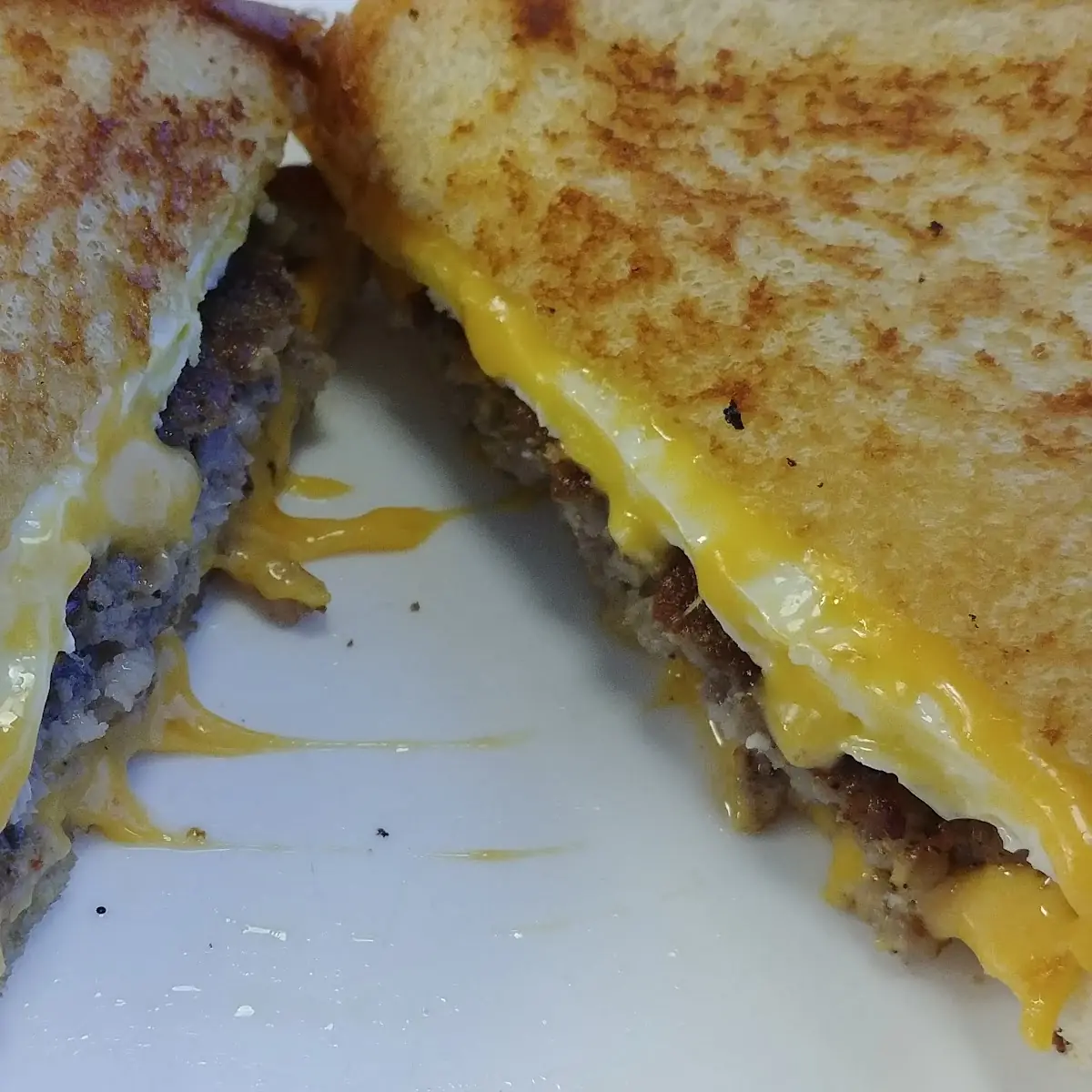 Egg and Cheese Sandwich on Texas Toast