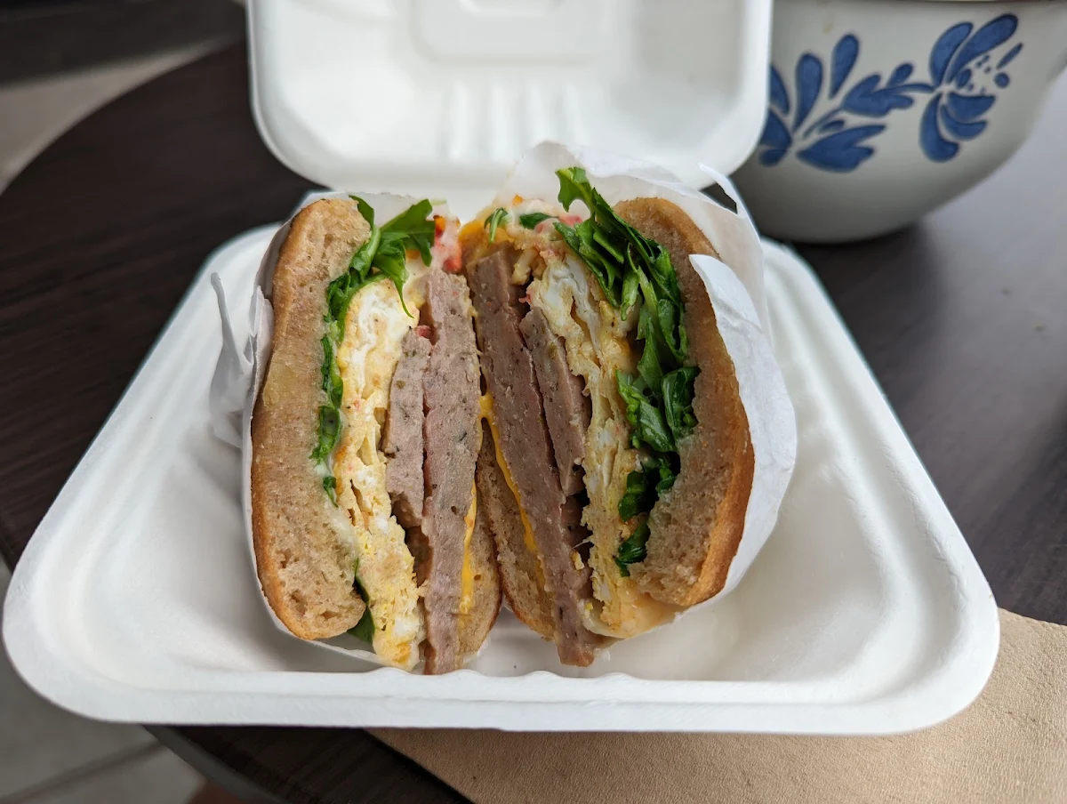 Breakfast Sandwich on English Muffin