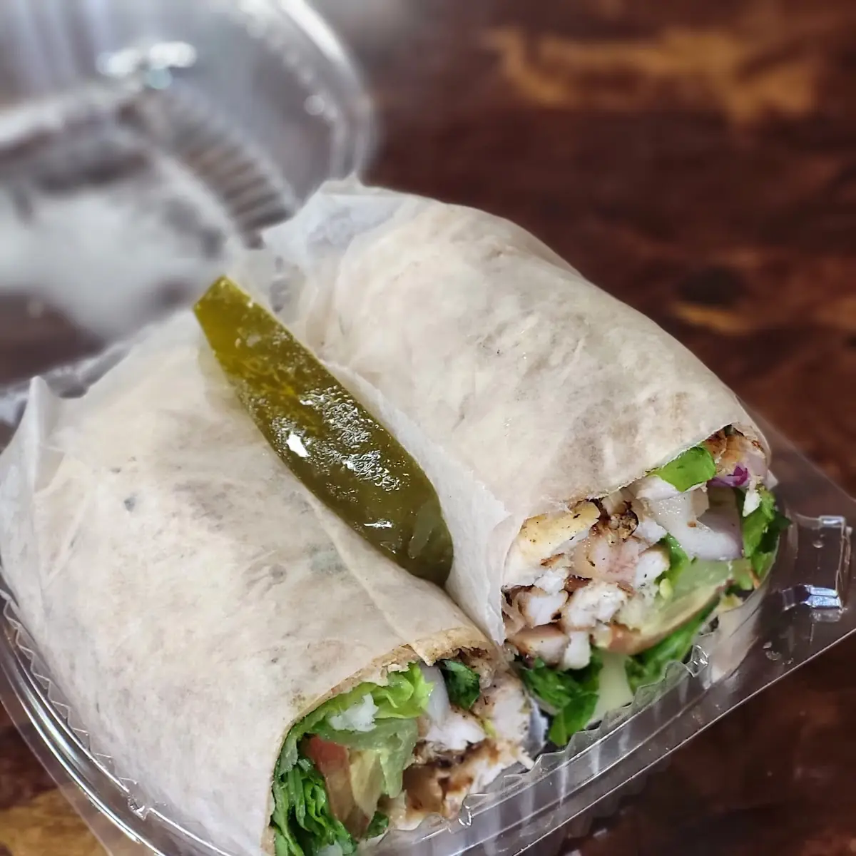 Asian Chicken Wrap